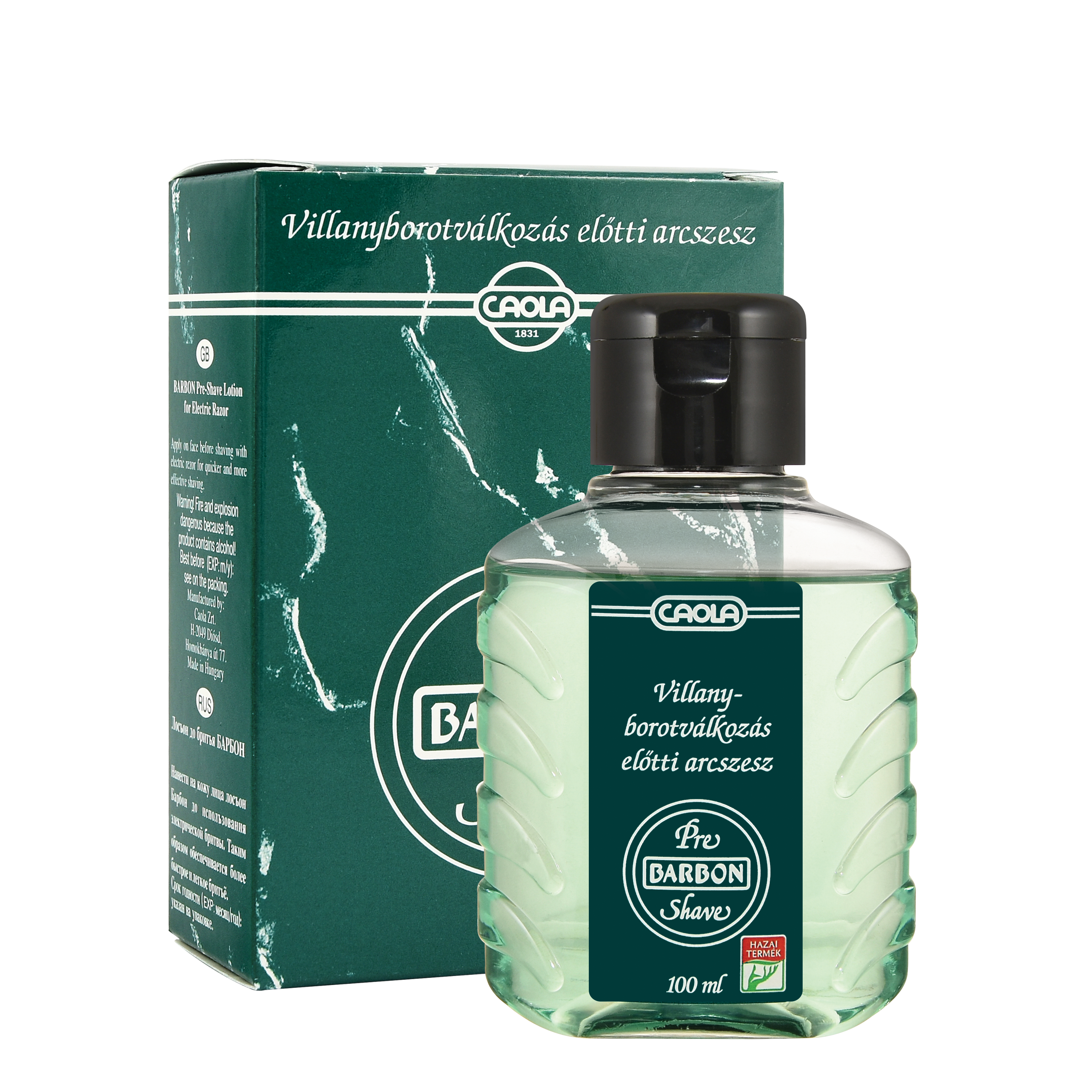 Caola Barbon pre shave arcszesz 100 ml